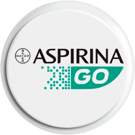 Logo promocional Aspirina GO®